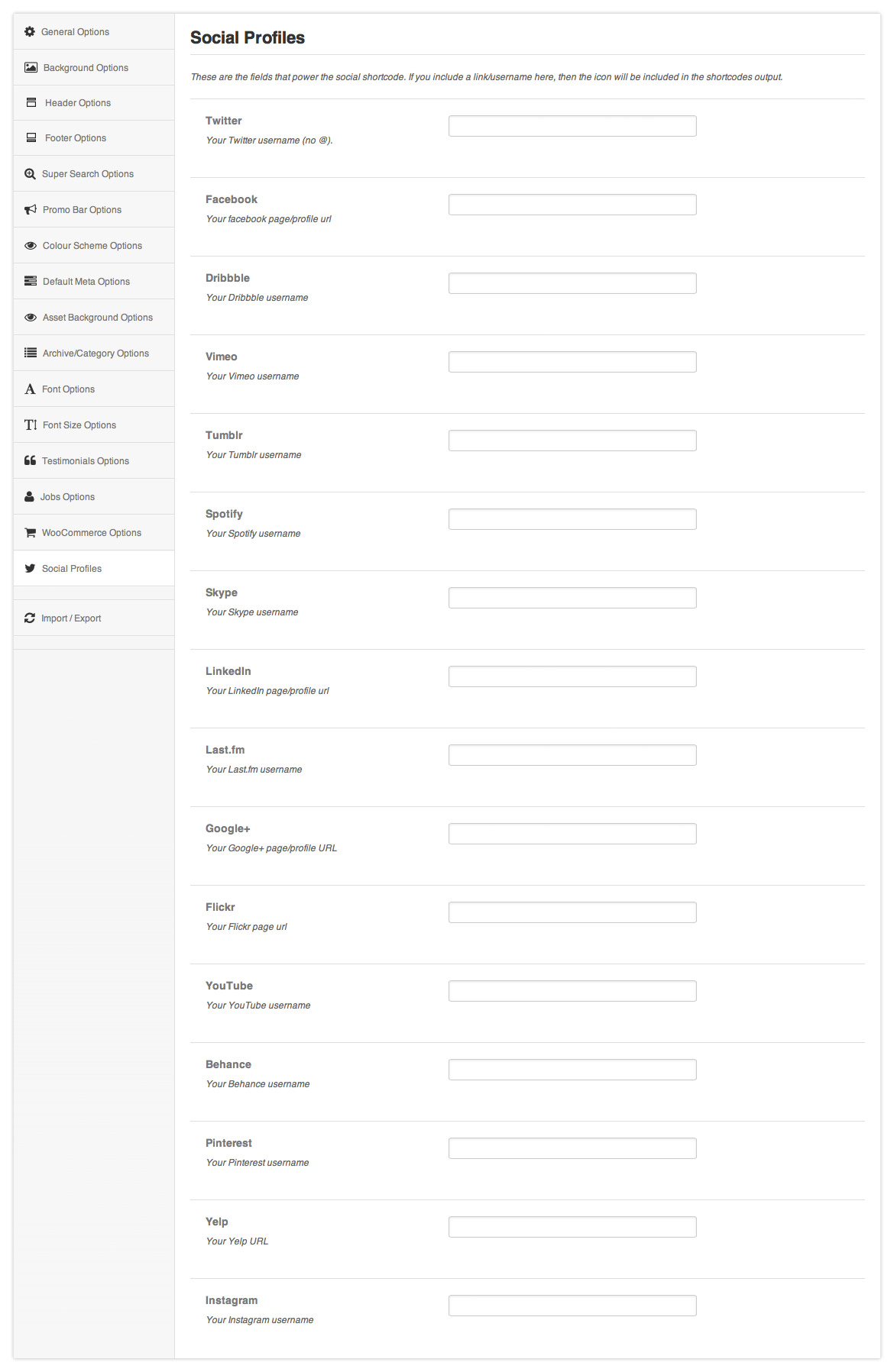 nhood-social-options